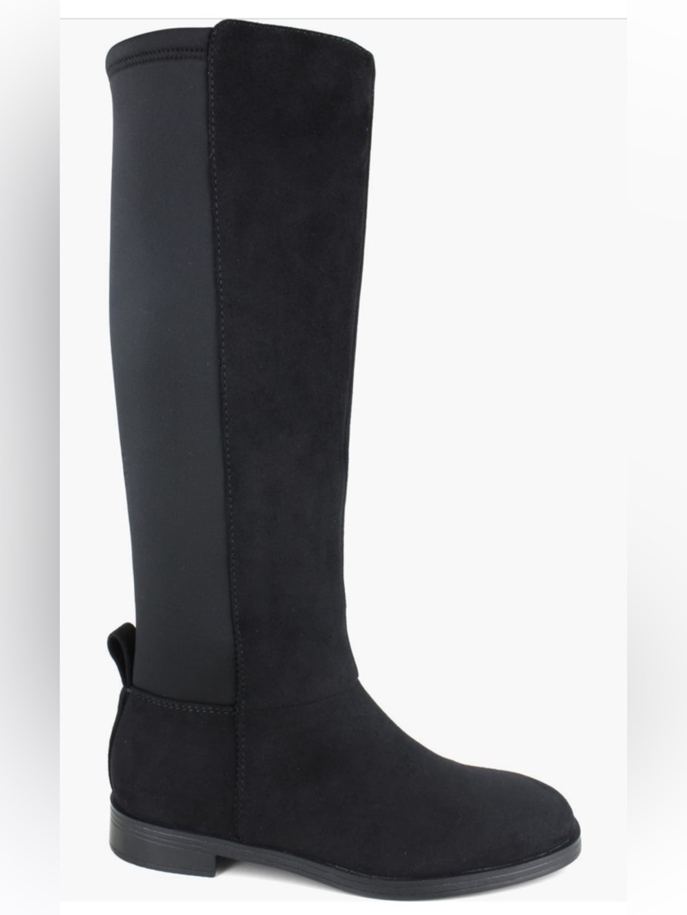 🎩2/$120🎩 SPLENDID Black Knee-High Suede-Style Riding Boots, org box & packaged